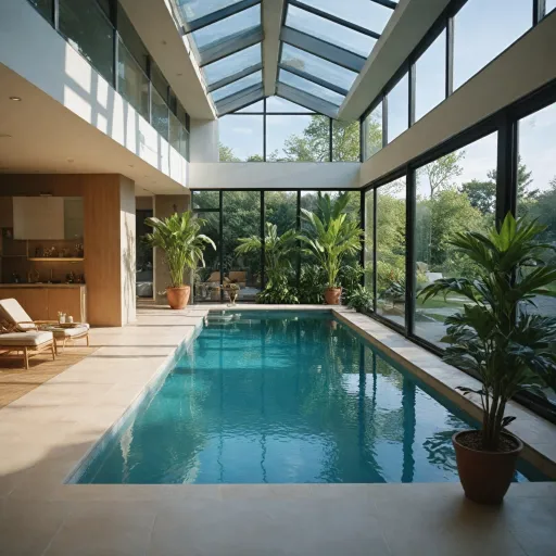 Experience the elegance of a house with indoor pool for rent in Denmark