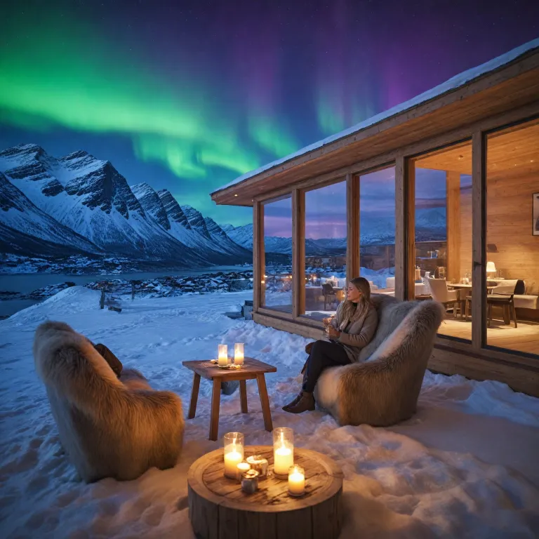 Elegant stays at a Norway northern lights hotel for Danish travellers