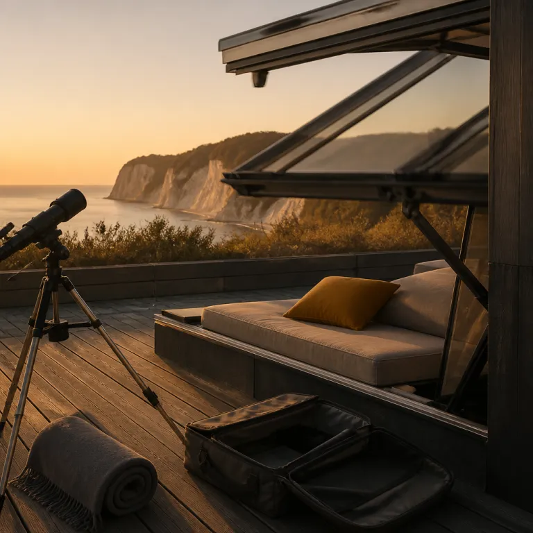 When darkness is the amenity: stargazing suites and Dark Sky stays on Møn